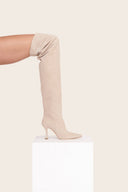 Image CAMI OVER THE KNEE BOOT | MINK SUEDE 6 of 10