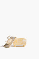 SWAN TRINKET BOX | NATURAL YELLOW GLAZE NATURAL YELLOW GLAZE