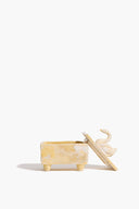 SWAN TRINKET BOX | NATURAL YELLOW GLAZE NATURAL YELLOW GLAZE
