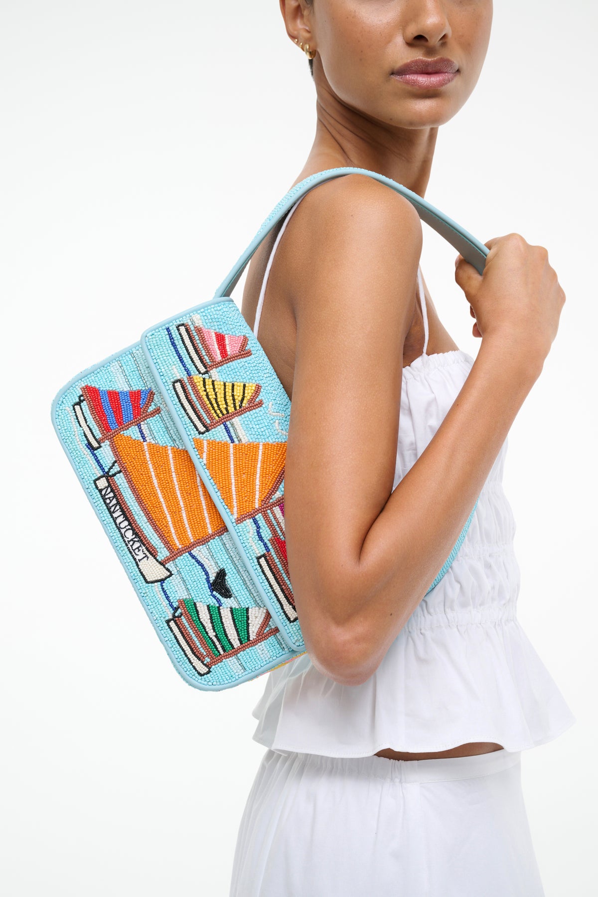 Image TOMMY BEADED BAG | NANTUCKET 2 of 7 and Clicking this image will trigger a zoom pop-up