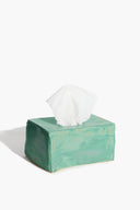 TISSUE BOX | SATIN PATINA GLAZE SATIN PATINA GLAZE