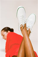 Image STAUD + KEDS CHAMPION CANVAS | WHITE GREEN 2 of 5