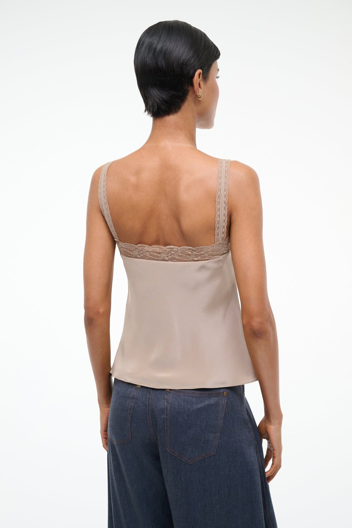 Image VERONICA SILK TOP | DUNE 4 of 8 and Clicking this image will trigger a zoom pop-up