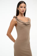 Image VIENNA COVERUP DRESS | TAUPE 3 of 6