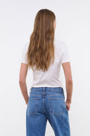 Image CREW NECK T SHIRT | WHITE 3 of 4