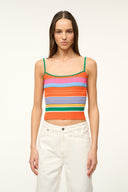 Image SOLEIL TOP | MULTI BAYADERE STRIPE 1 of 4