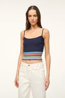 Image SOLEIL TOP | NAVY MULTI 1 of 4