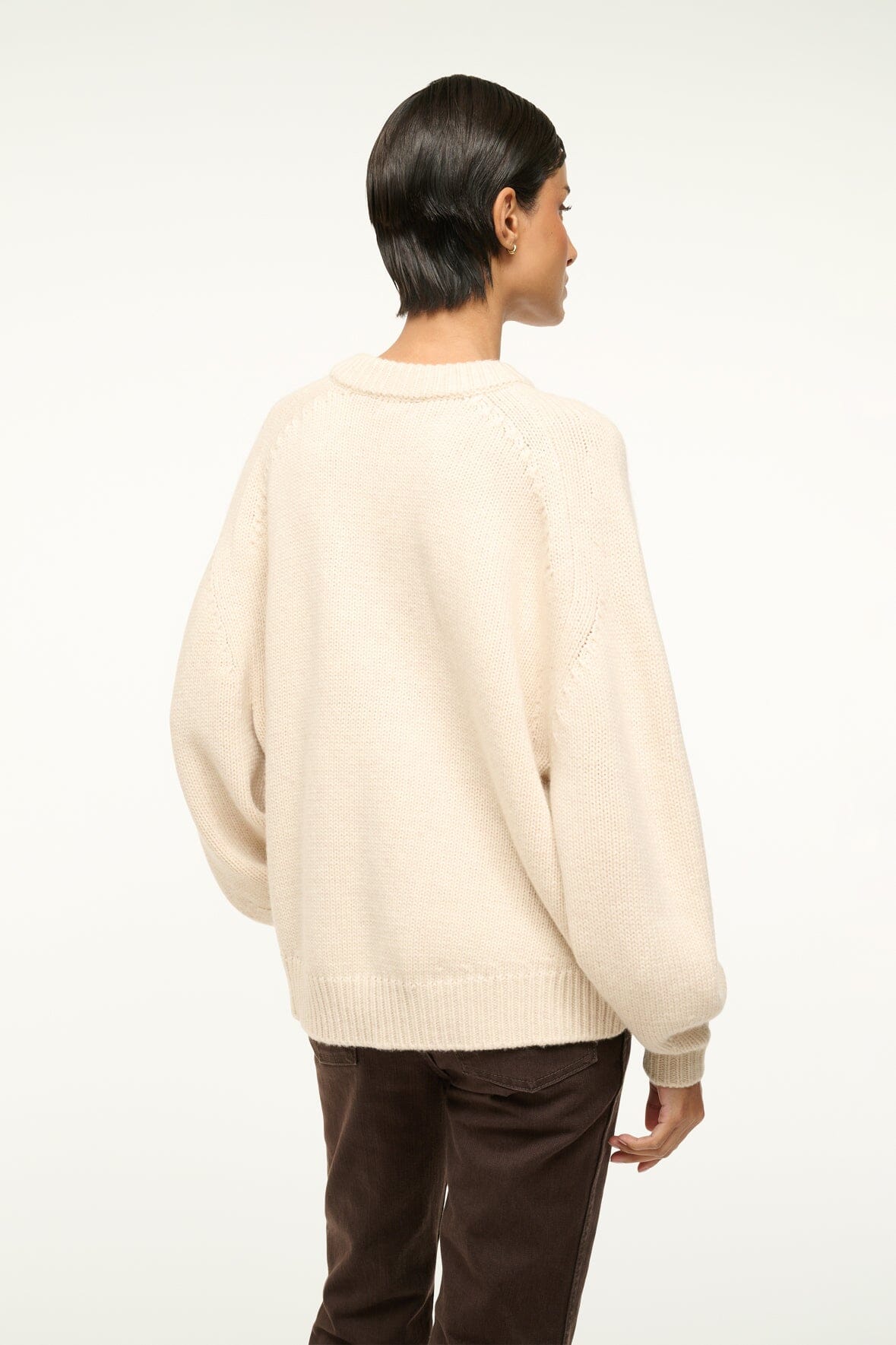 Image WILSON SWEATER | OATMEAL 2 of 4 and Clicking this image will trigger a zoom pop-up