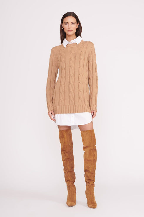 Go to CAMI OVER THE KNEE BOOT TAN SUEDE view 2