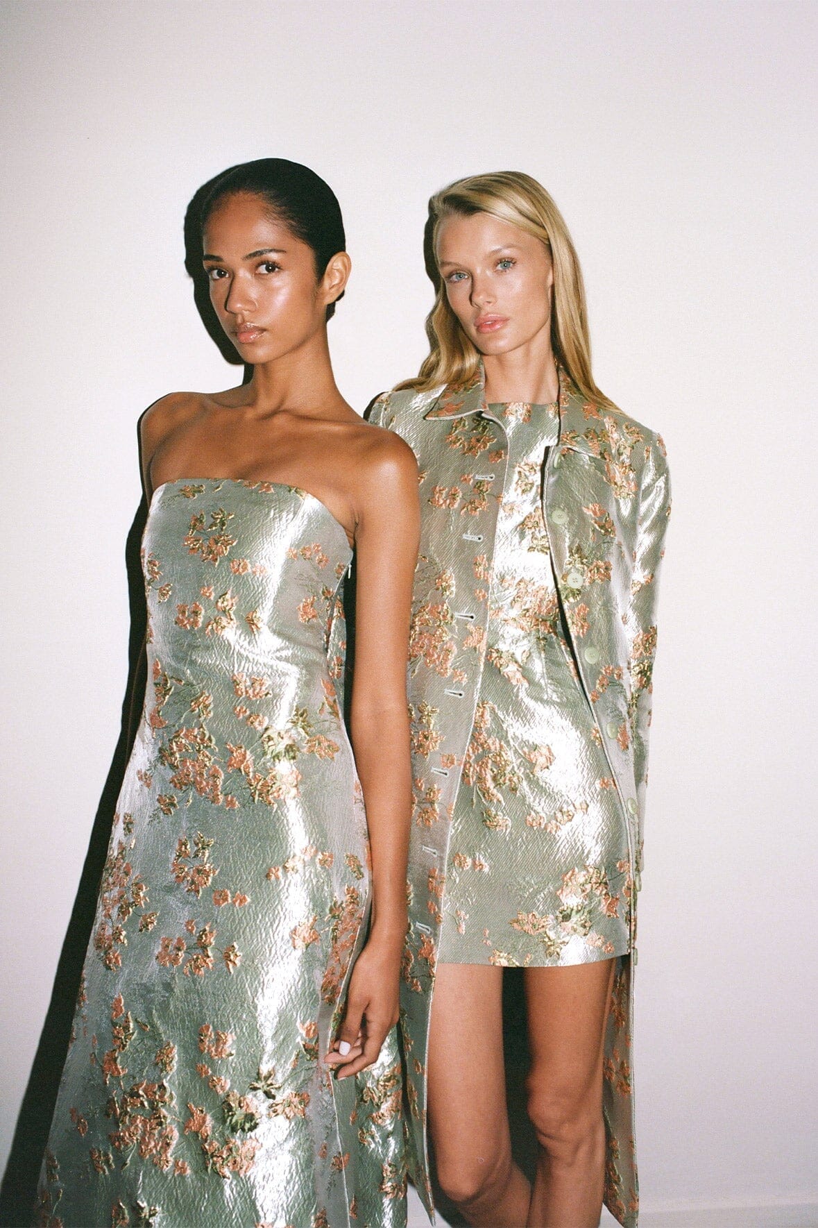 Image GARDEN DRESS | METALLIC BLOOM 5 of 6 and Clicking this image will trigger a zoom pop-up