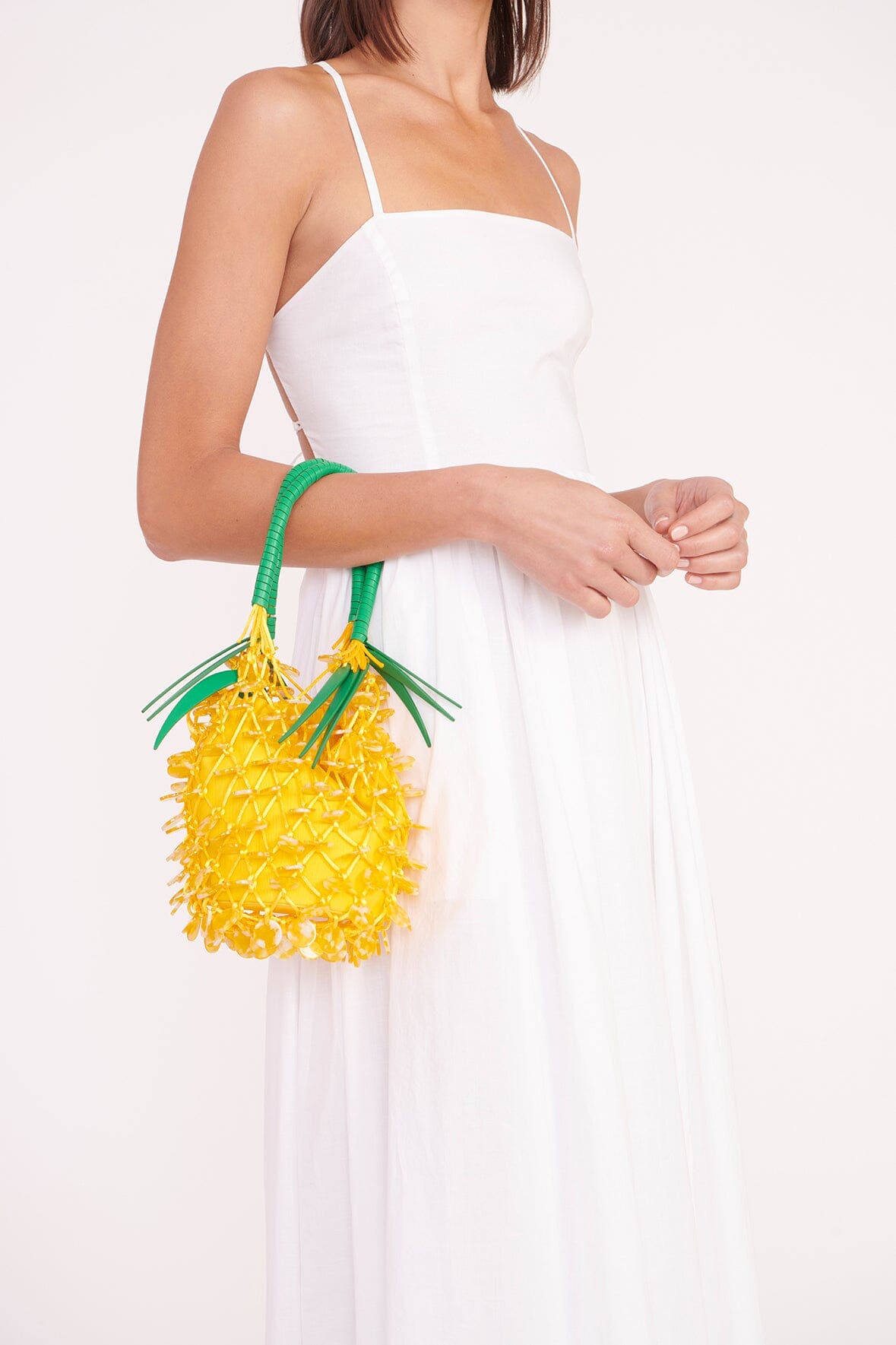 Image PIETRO PINEAPPLE BAG | PINEAPPLE 7 of 8 and Clicking this image will trigger a zoom pop-up