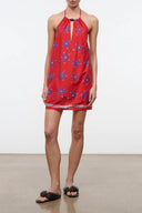 DANI DRESS | PAINTED FOULARD