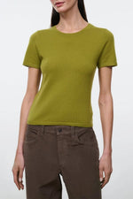 EASY CASHMERE TEE | PEAR