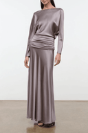 FREDA SILK DRESS | ZINC