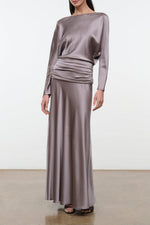 FREDA SILK DRESS | ZINC
