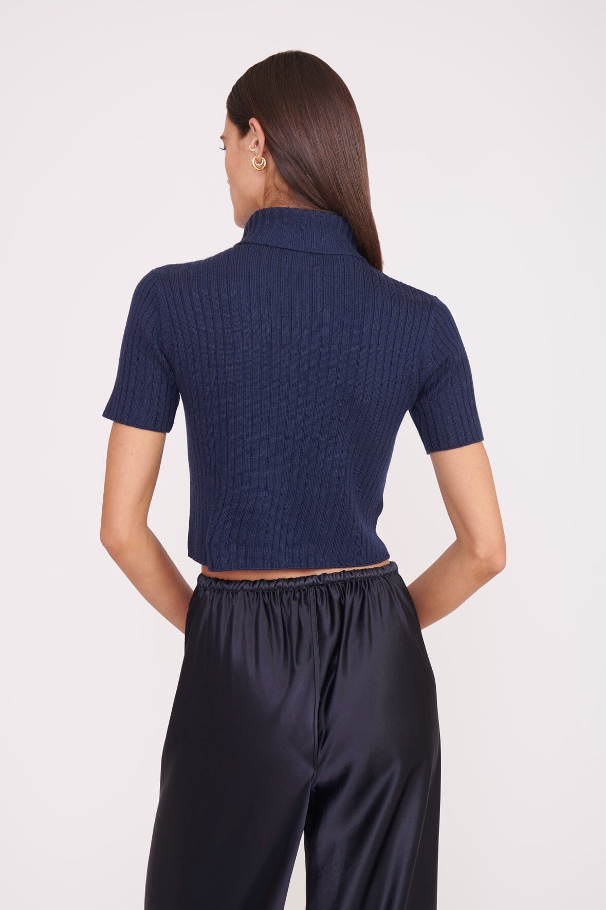 Image LILOU SWEATER | NAVY 4 of 4 and Clicking this image will trigger a zoom pop-up