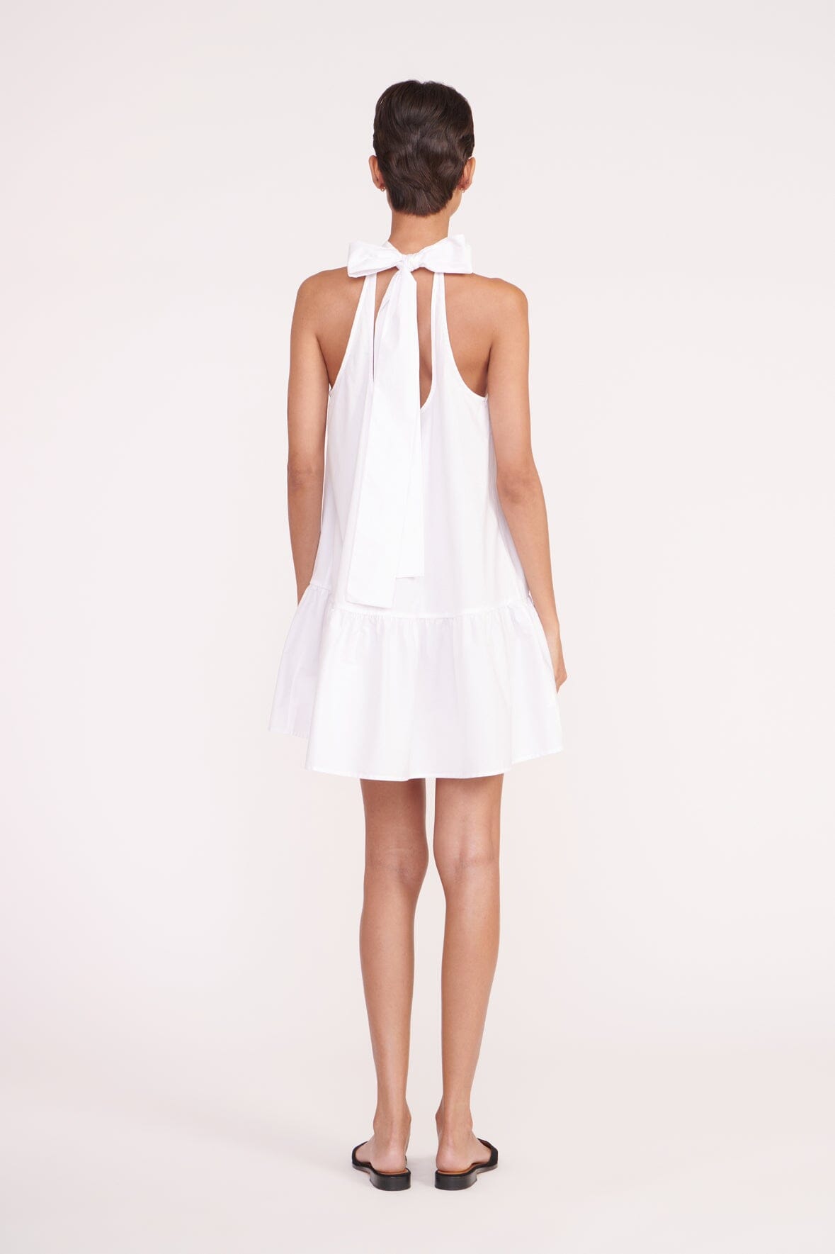 MINI MARLOWE DRESS WHITE