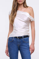 PHARE SILK TOP | IVORY