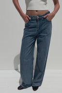 Image STAUD + WRANGLER THE LOOSE JEAN | SERGEANT GREEN 4 of 7