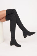 Image ANDY OVER THE KNEE BOOT | BLACK 2 of 6