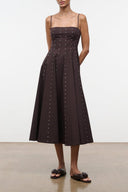 WYLIE DRESS | EARTH STUDS