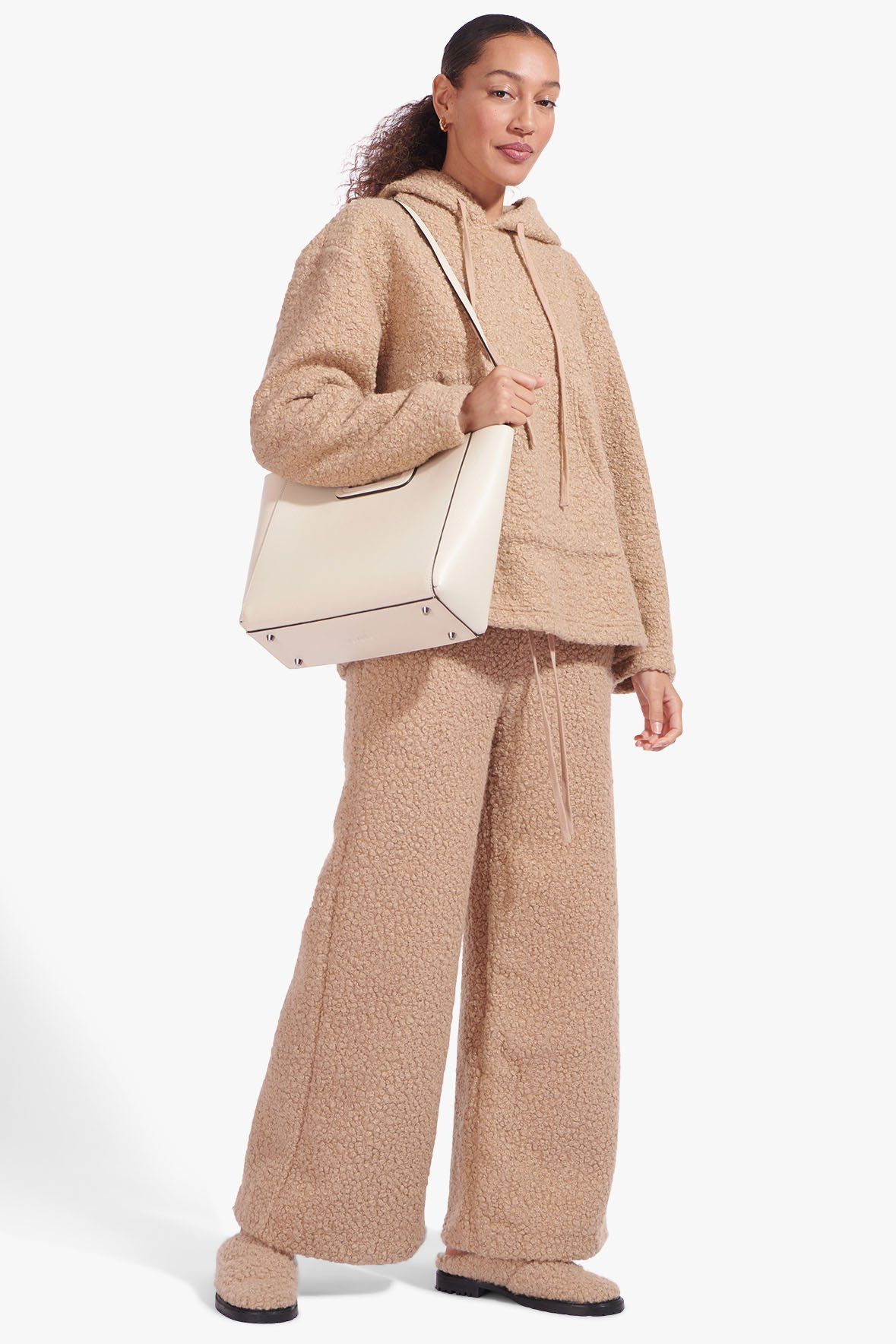 SHIRLEY LEATHER BAG CREAM