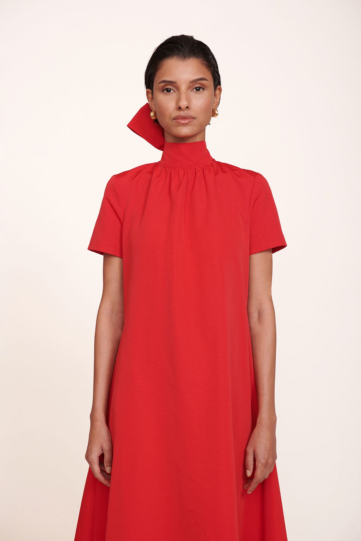 ILANA DRESS POINSETTIA