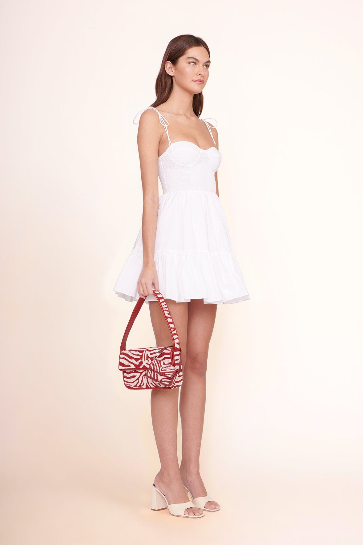 Staud bag best sale white