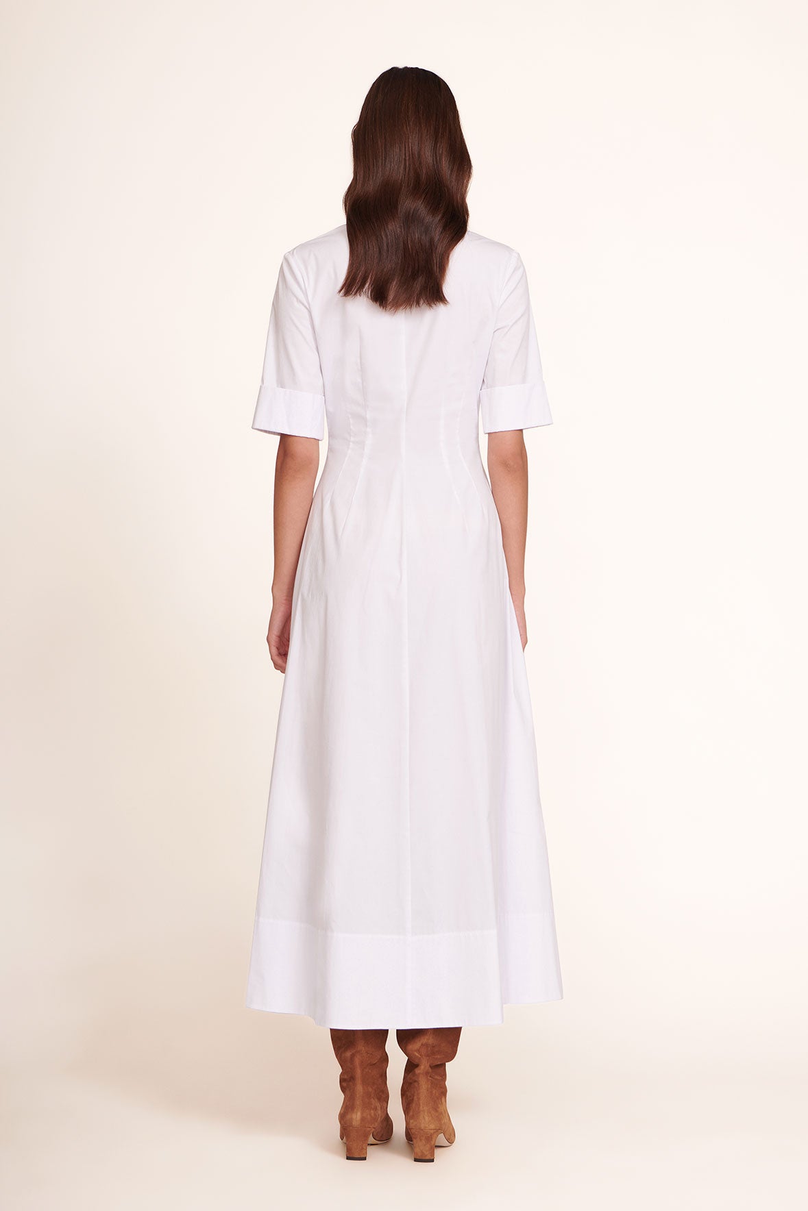 Staud Joan Maxi Dress | White Staud Joan Maxi Dress | White