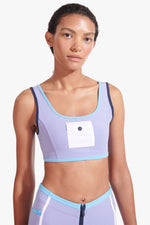 NB X STAUD NBSLEEK SPORTS BRA | GALAXY PURPLE