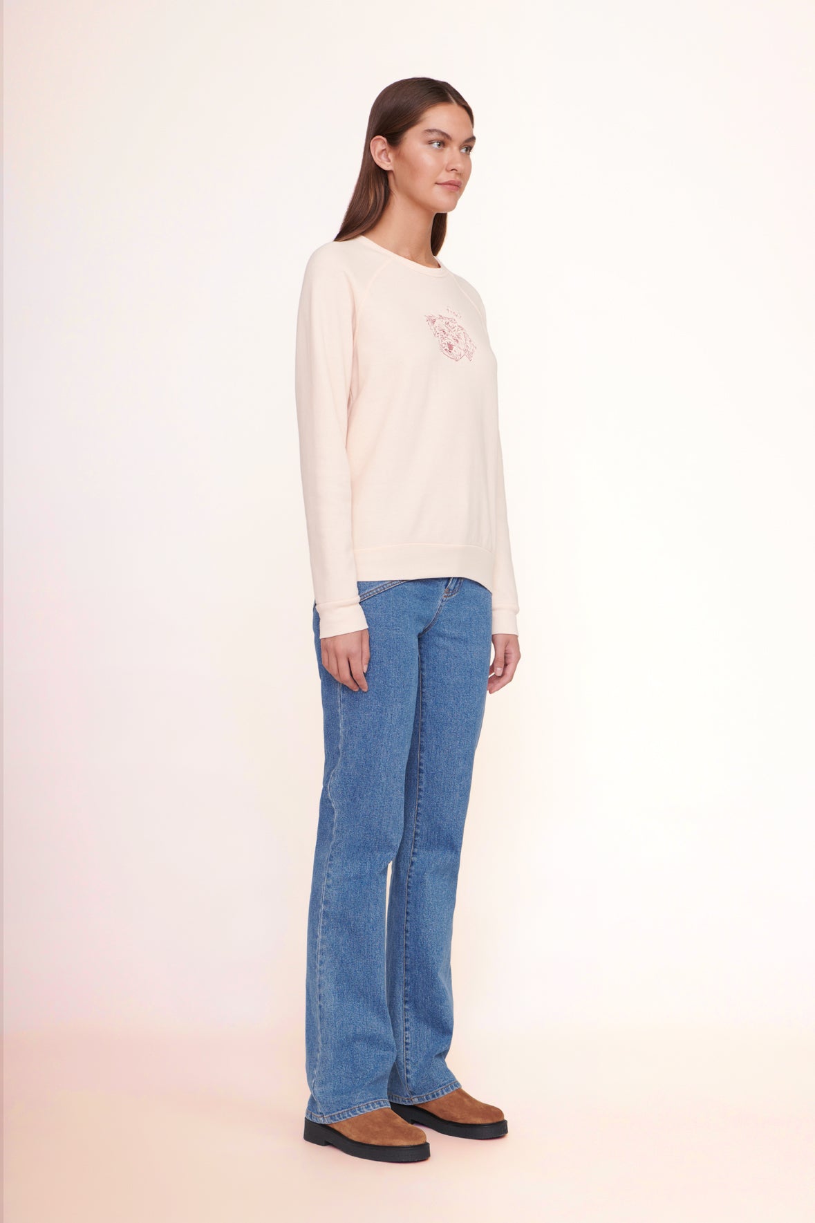 【関税込み】Staud ブルー Brett ベスト CUSTOM STAUD x C.BONZ SWEATSHIRT PINK