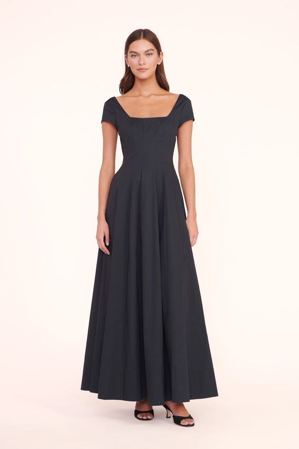 Black Long Sleeve Wrap Over Maxi Dress – AX Paris