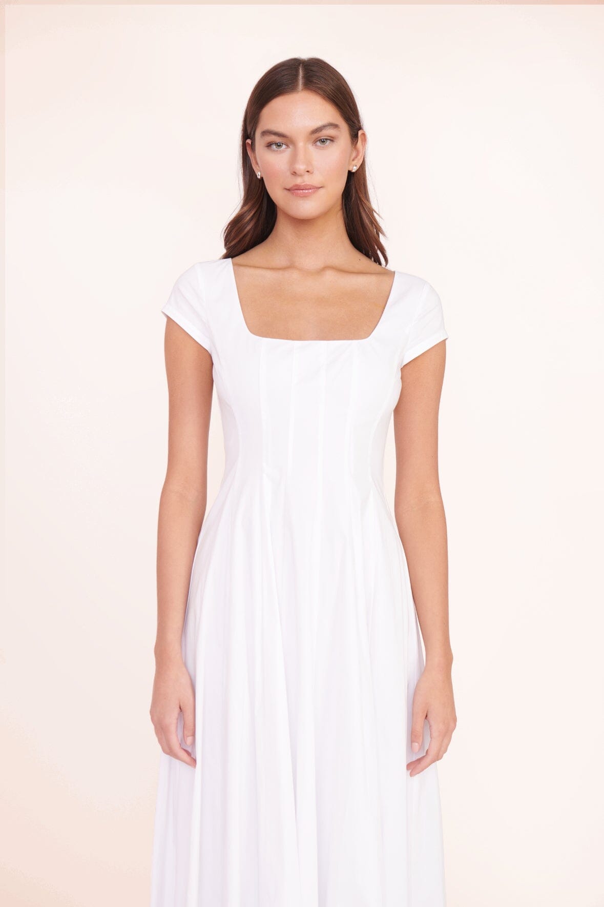 Short sleeve cotton maxi dress outlet