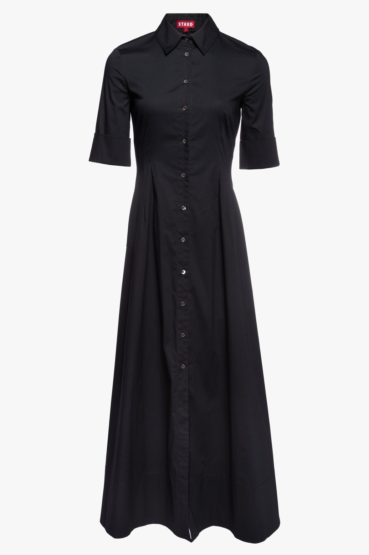 STAUD, Joan Maxi Dress in Black, Size 8 STAUD, Joan Maxi Dress in Black, Size 8