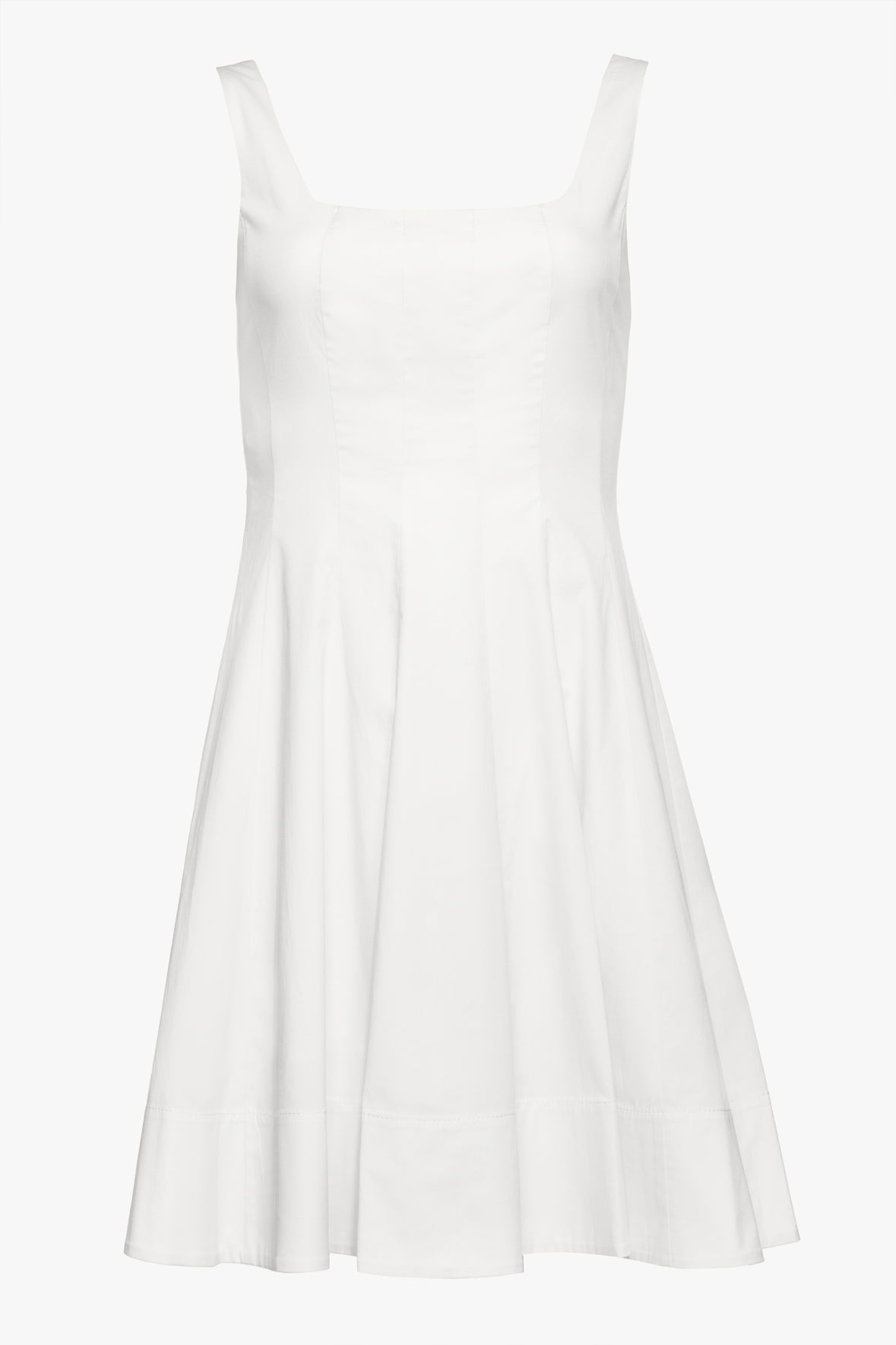 【関税込み】Staud ホワイト Wells ミニワンピース MINI WELLS DRESS WHITE