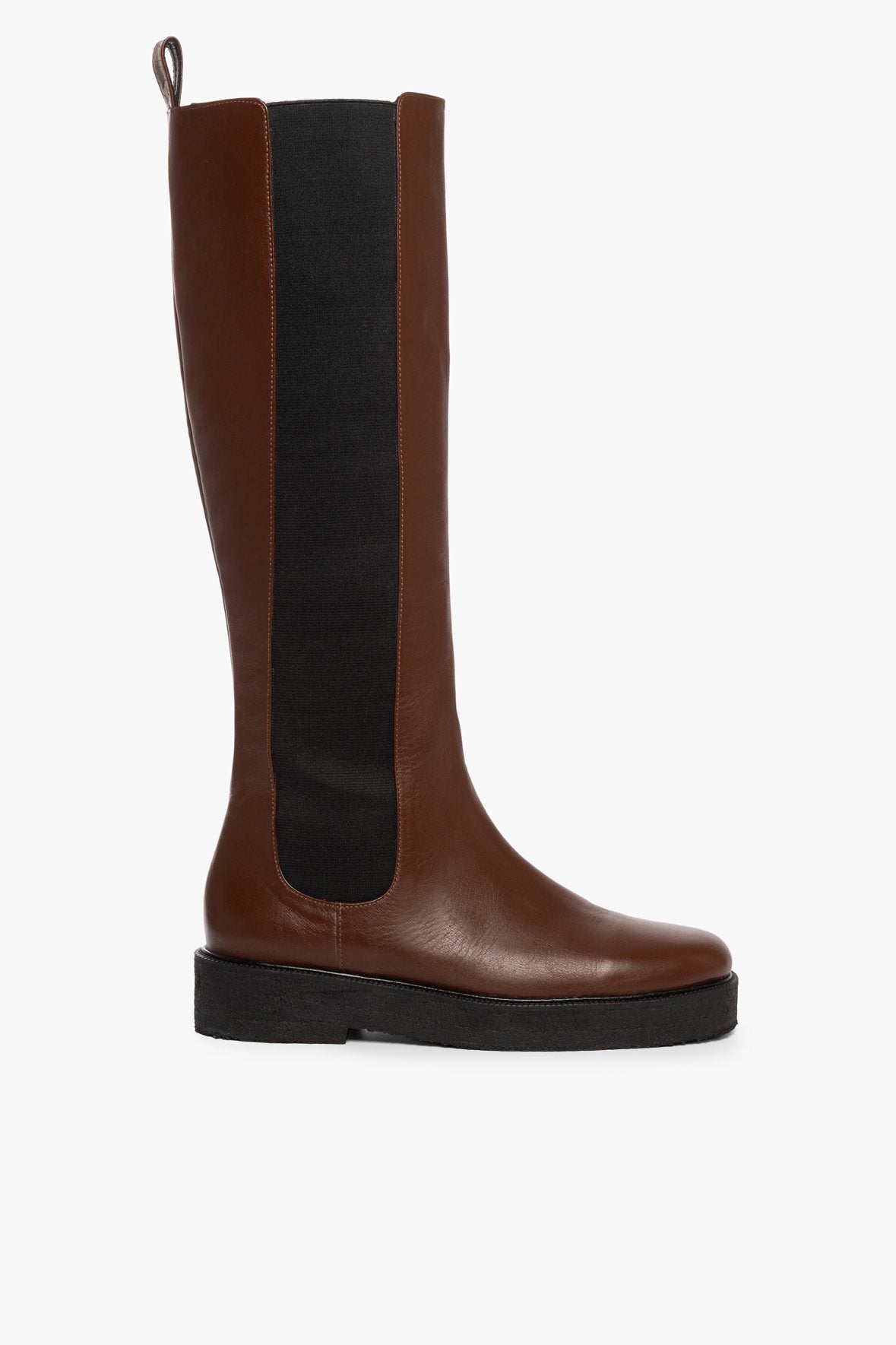 Image PALAMINO TALL BOOT | MAHOGANY BLACK 1 of 6 and Clicking this image will trigger a zoom pop-up