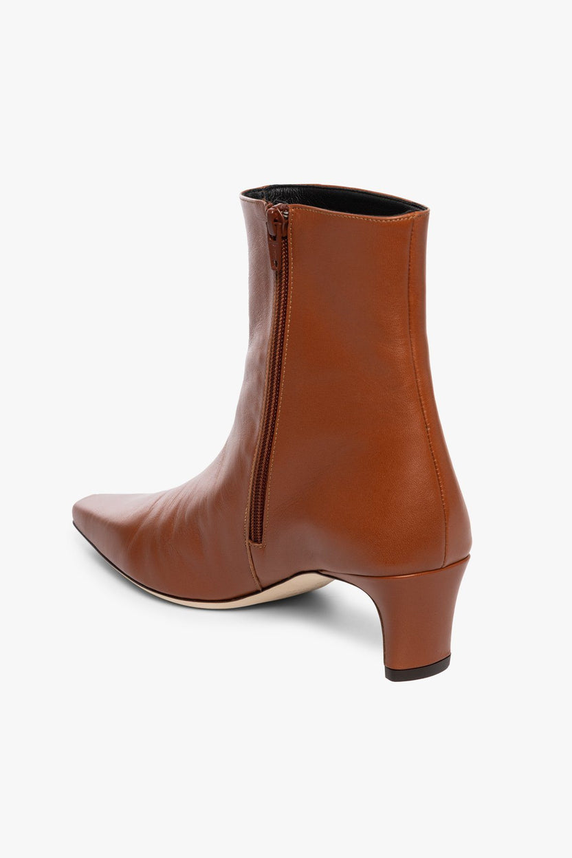 wallis tan ankle boots