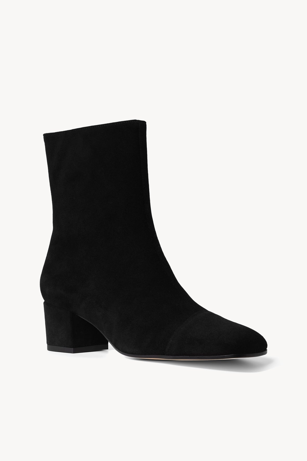 AIMEE SHORT BOOT BLACK SUEDE