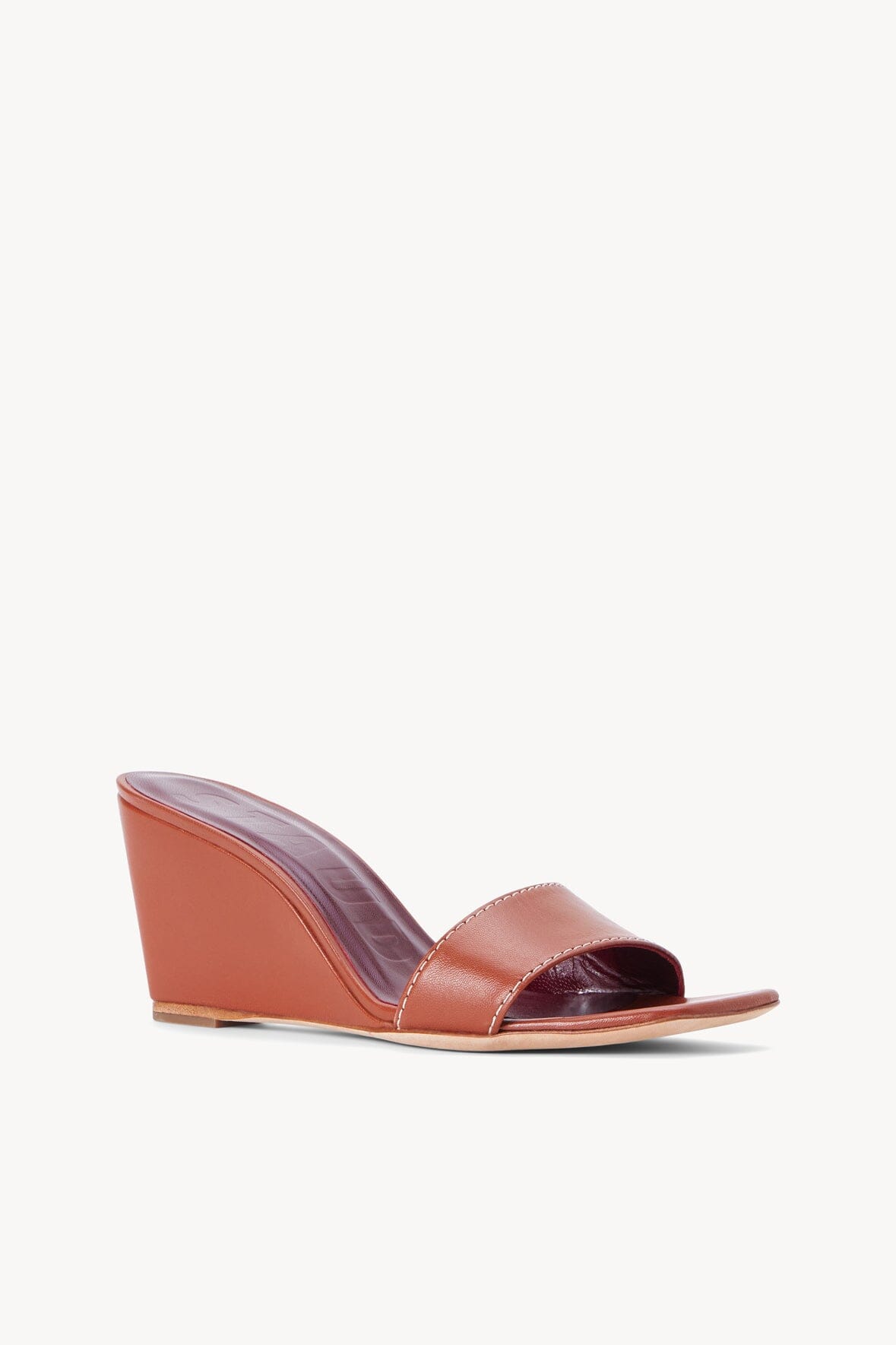 Tan mule on sale wedges