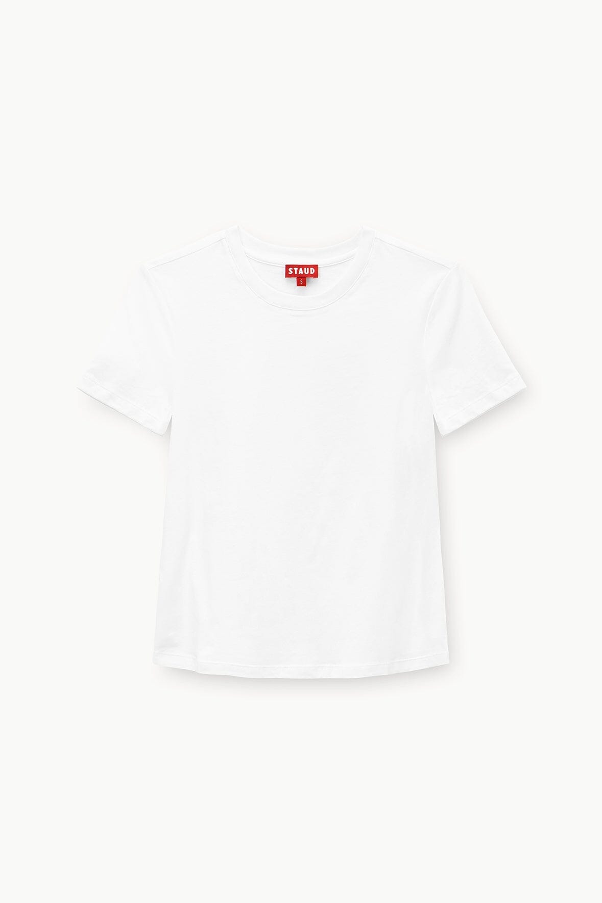CREW NECK T SHIRT WHITE