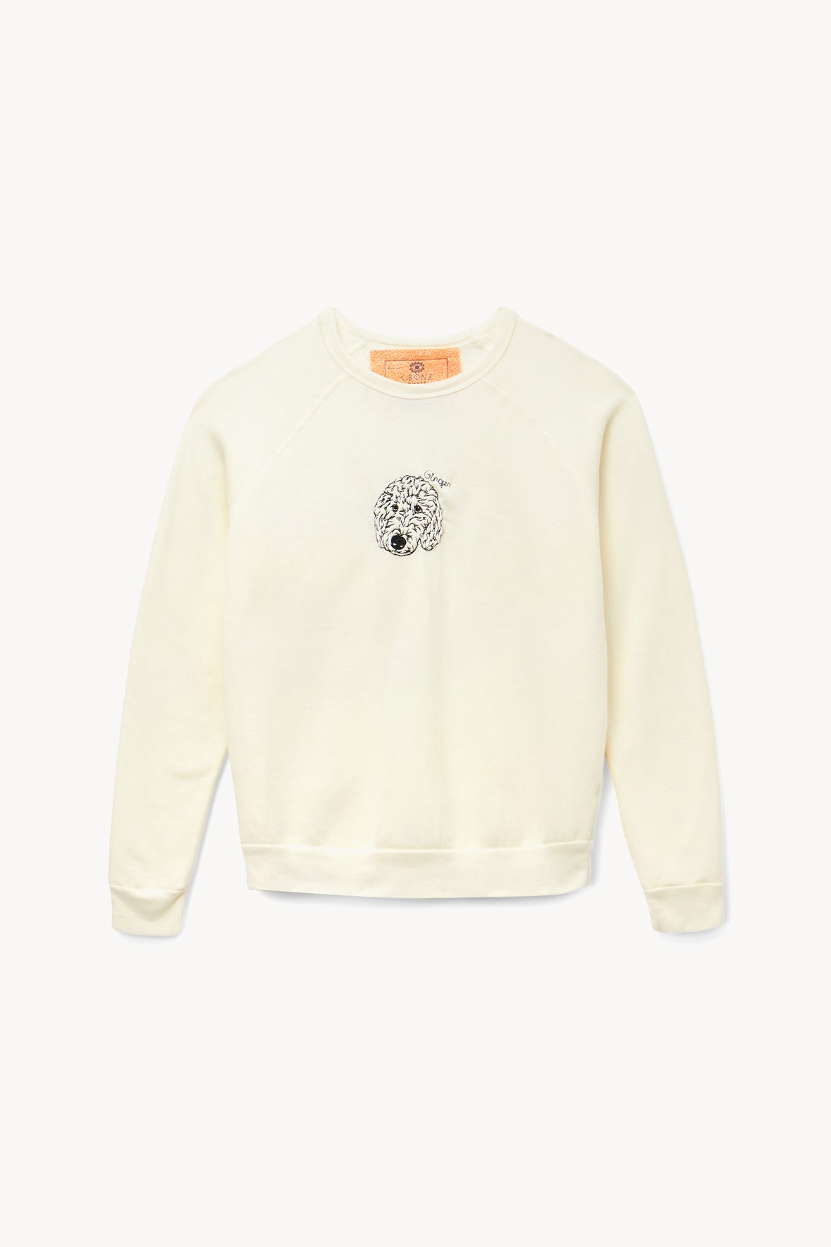 CUSTOM STAUD x C.BONZ SWEATSHIRT CREAM
