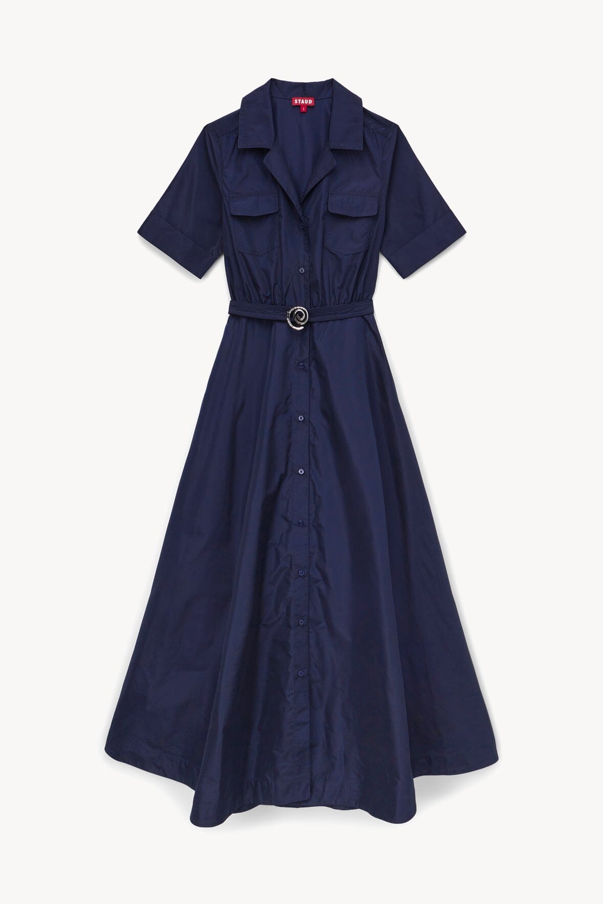 Staud Nico Dress - Navy