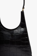 BLACK CROC EMBOSSED