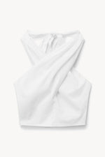 SMOCKED KAI TOP | WHITE