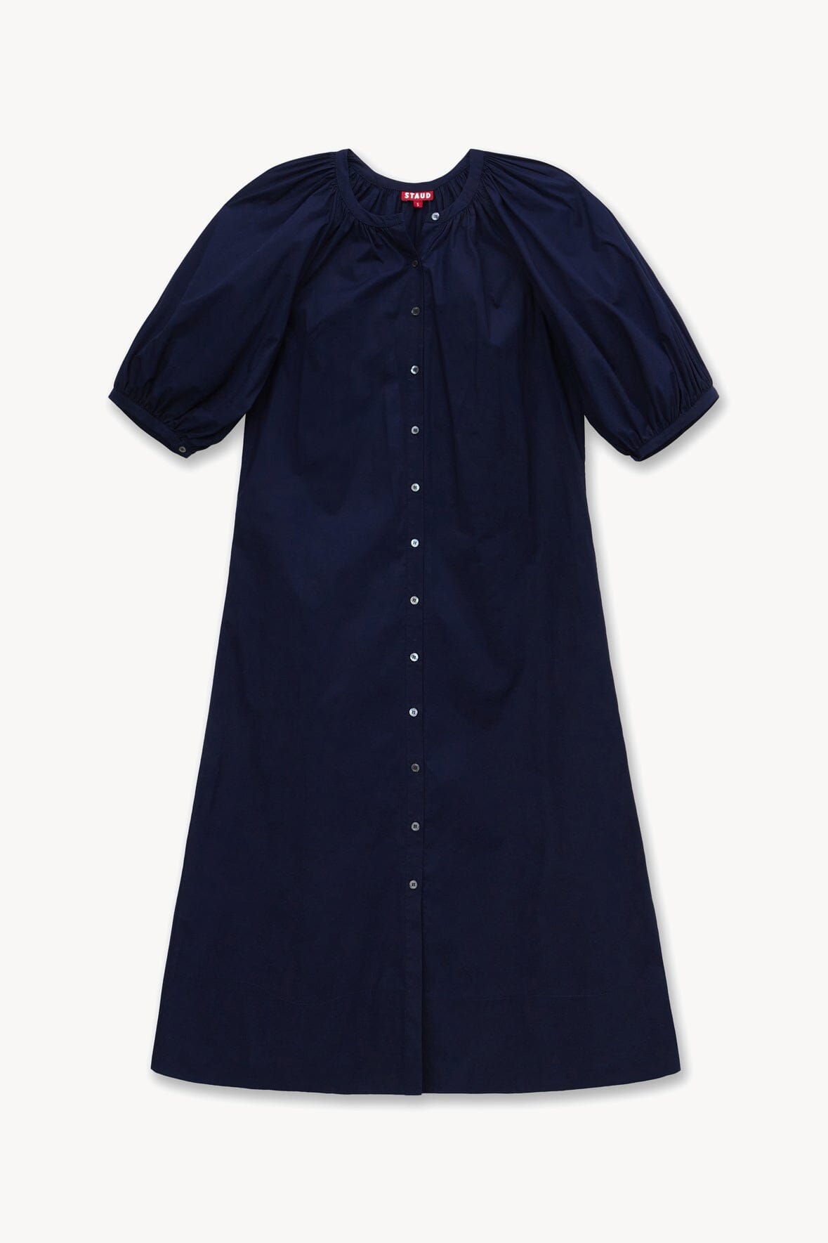 Image VINCENT DRESS | NAVY 5 of 5 and Clicking this image will trigger a zoom pop-up