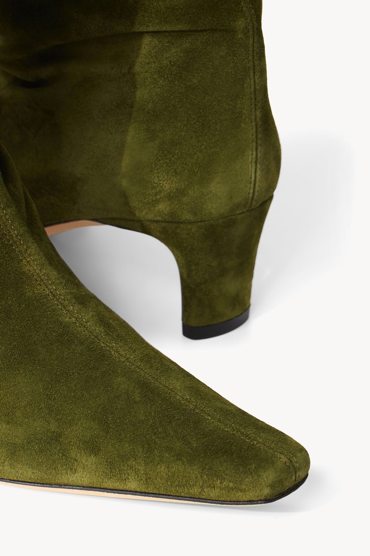 WALLY BOOT OLIVE SUEDE