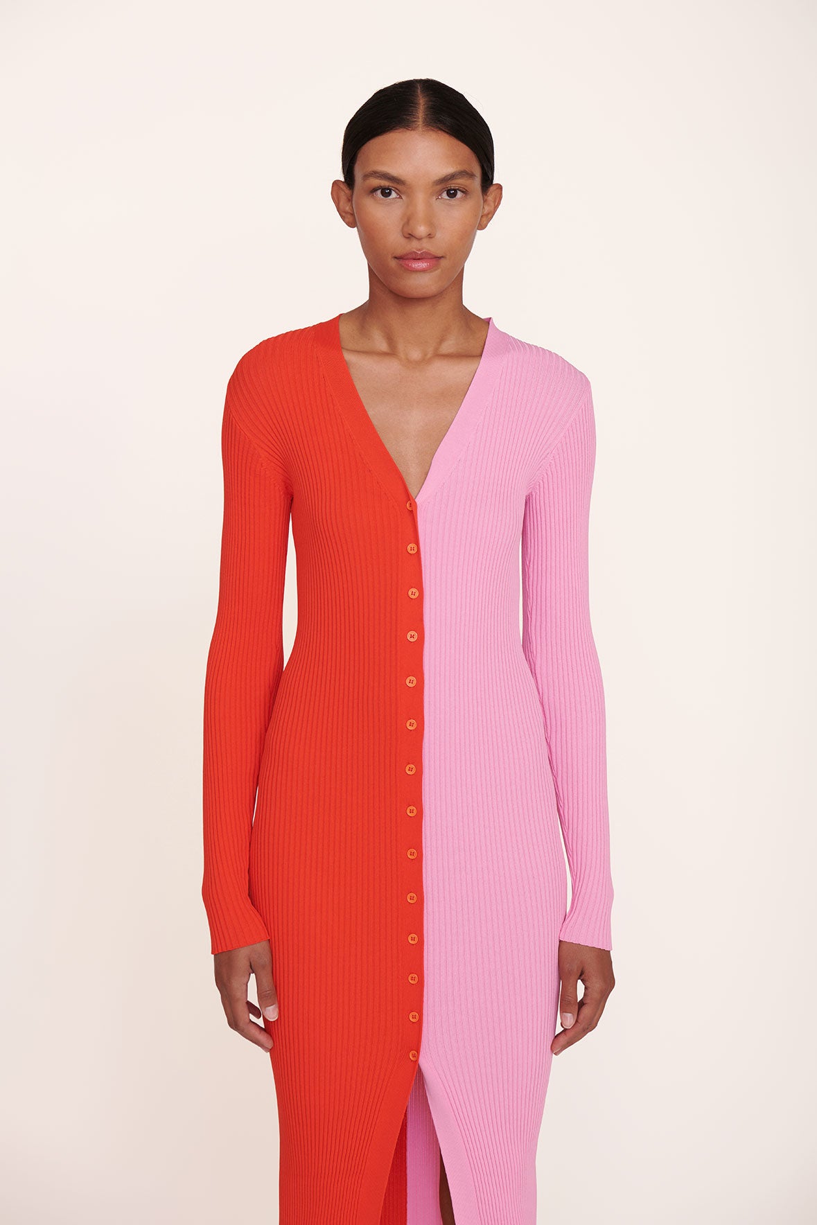 Staud two tone dress outlet