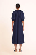 Image VINCENT DRESS | NAVY 3 of 5