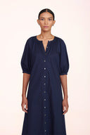 Image VINCENT DRESS | NAVY 4 of 5