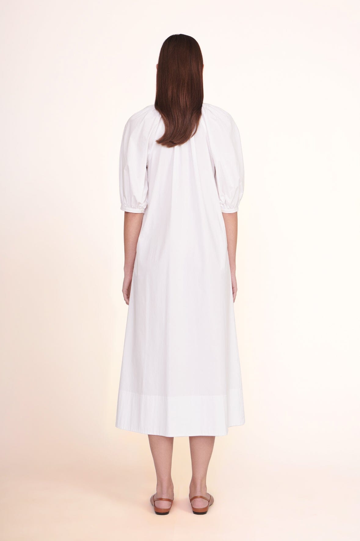 STAUD White Vincent Dress White / S